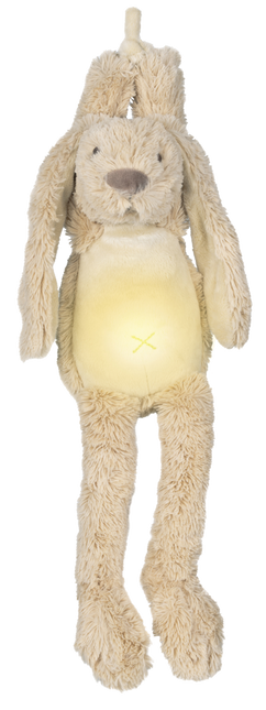 Happy Horse Peluche Conejo Richie Beige con Luz Nocturna y Sonido 34cm