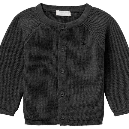 Noppies Baby Cardigan Naga Gris Oscuro Melange