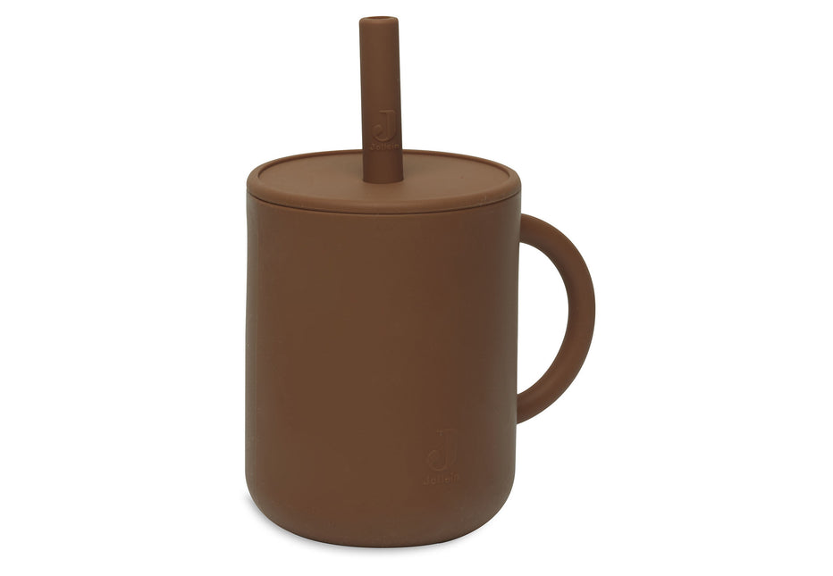 Jollein Vaso para beber Silicona Caramelo