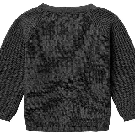 Noppies Baby Cardigan Naga Gris Oscuro Melange