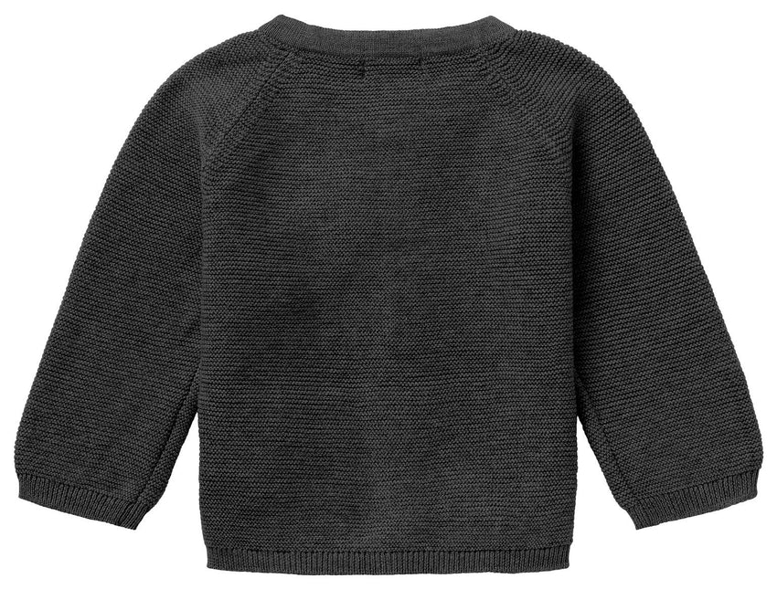 Noppies Baby Cardigan Naga Gris Oscuro Melange