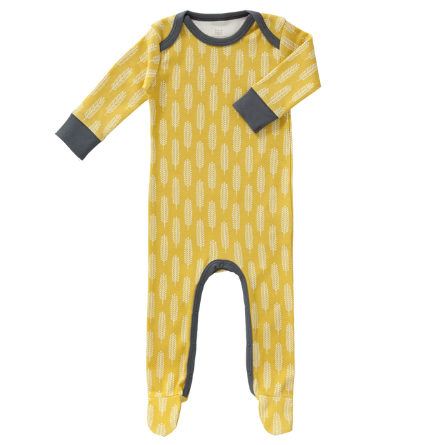 Fresk Pijama Bebé Con Pie Havre Vintage Amarillo