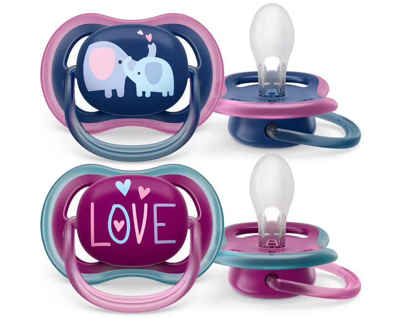 Philips Avent Chupete +18 Meses Aire Elefante/Amor