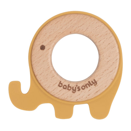 Anillo de dentición Baby's Only Elefante Ocre