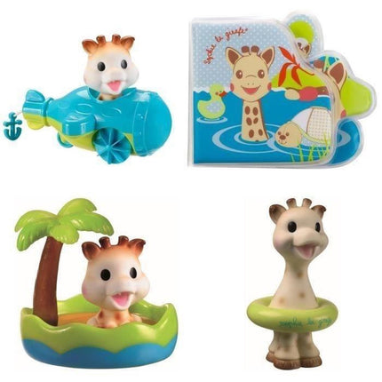 Juguetes de baño Sophie la Jirafa Set de baño de lujo 2pcs