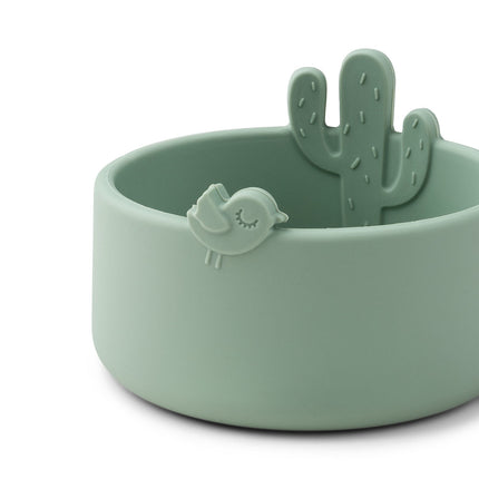 Done by Deer Snack bowl Lalee Arena/Verde 2pcs