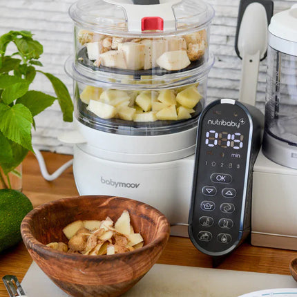 Babymoov Robot de cocina Nutribaby Blanco con Thermobox