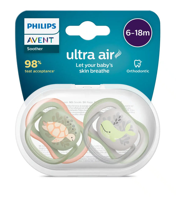 Philips Avent Chupete +6 Meses Air Animals Mix