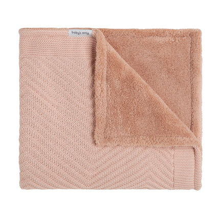 Manta de cuna Baby's Only Teddy Grace Blush