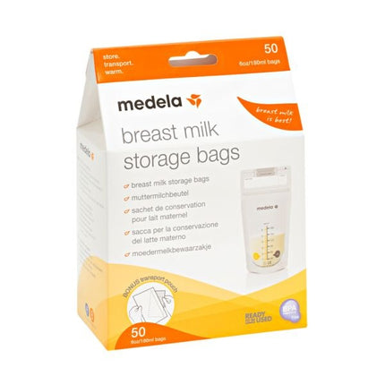 Medela Bolsas para almacenar leche materna 180Cc 50St