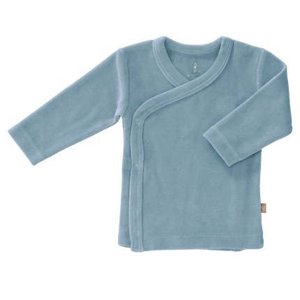 Fresk Baby Cardigan Velours Azul Niebla