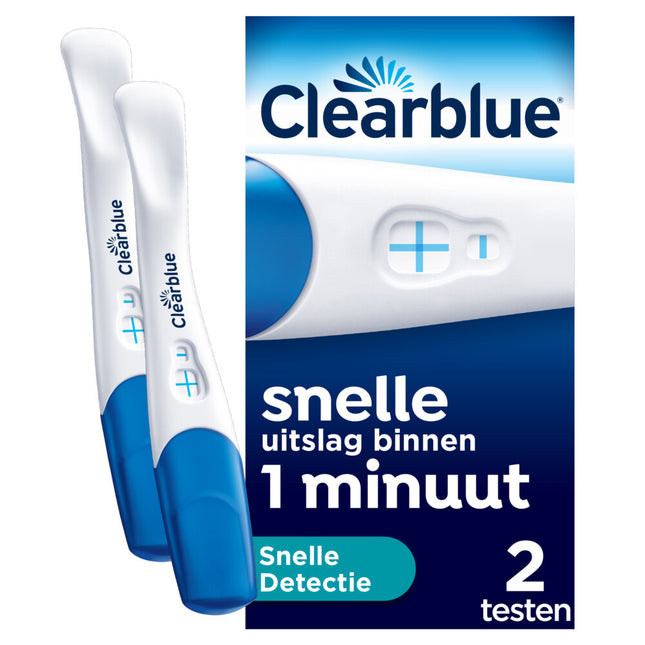 Clearblue Prueba de Embarazo Detección Rápida 2uds.