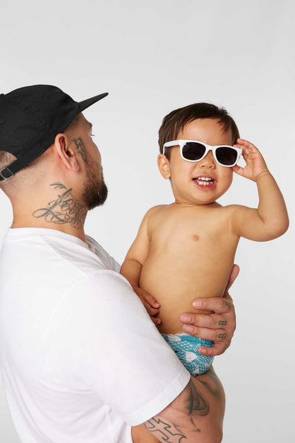 Dooky Baby Gafas de sol Santorini 6-36 Mnd Blanco