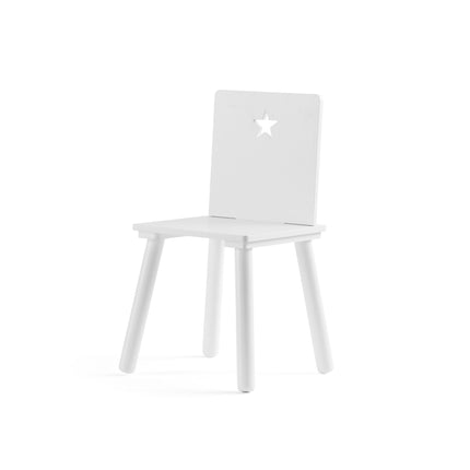 Silla Concepto Infantil Star Blanco