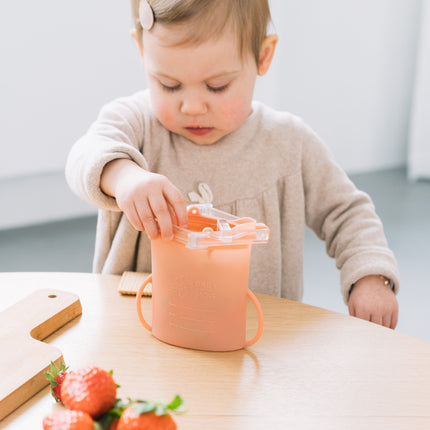 Bebé en movimiento Contenedores de almacenamiento Yummy Bag Bloom 2pcs