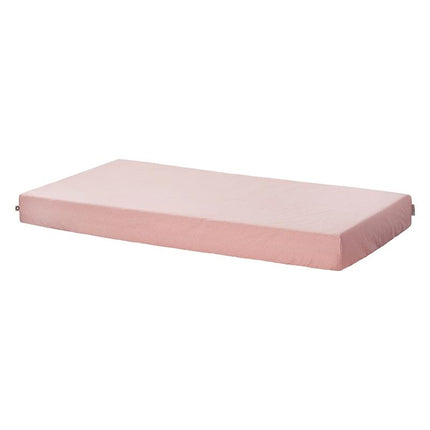 Noppies Sábana Ajustable Popelín Lunares Para Cuna Rosa Niebla 60x120cm