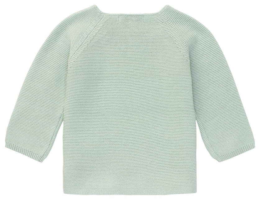 Noppies Baby Cardigan Pino Grey Mint Melange