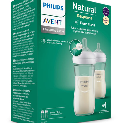 Vaso para biberón Philips Avent 3.0 240 ml 2 uds.