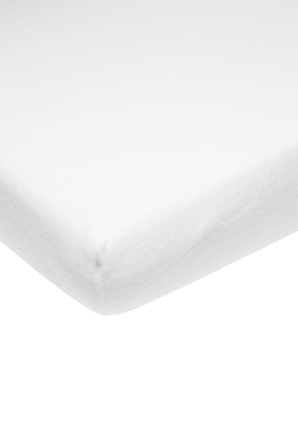 Meyco Sábana Ajustable Molton Stretch Blanca 40x80/90 cm