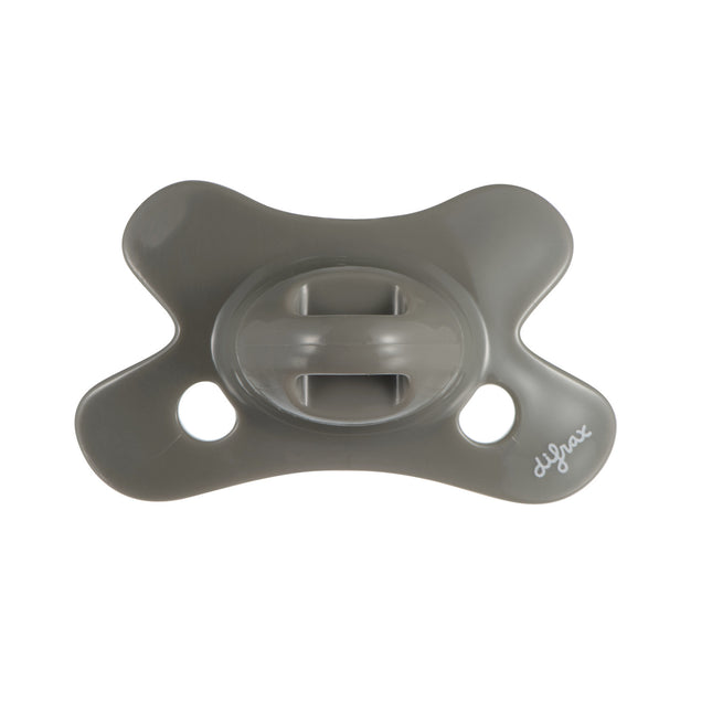 Difrax Chupete 0-6 Dental Uni Arcilla Gris