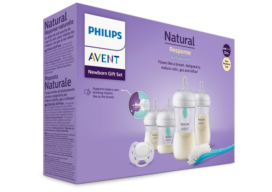 Philips Avent Starter Set Biberones Natural Airfree 6 piezas