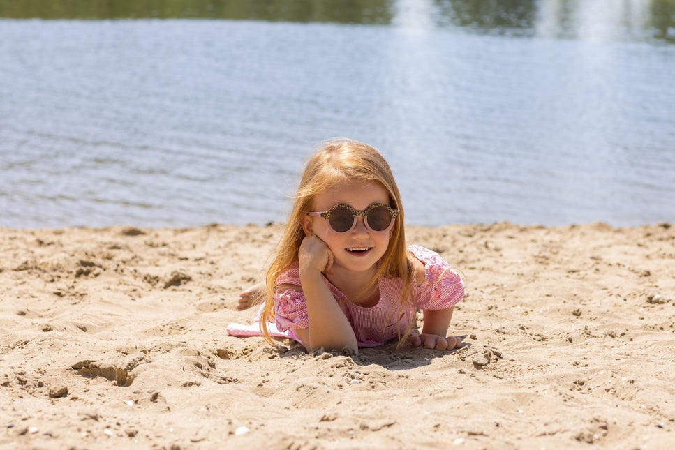 Gafas de sol Baby Dutch Baby rosa leopardo