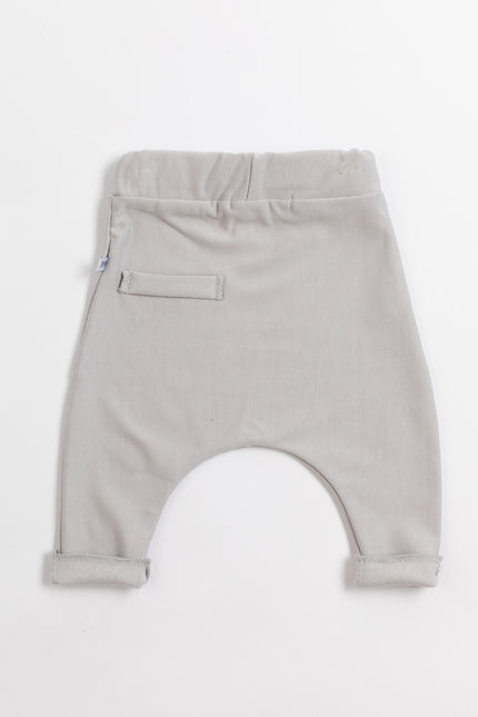 Bamboom Pantalones bebé Gris/Marfil