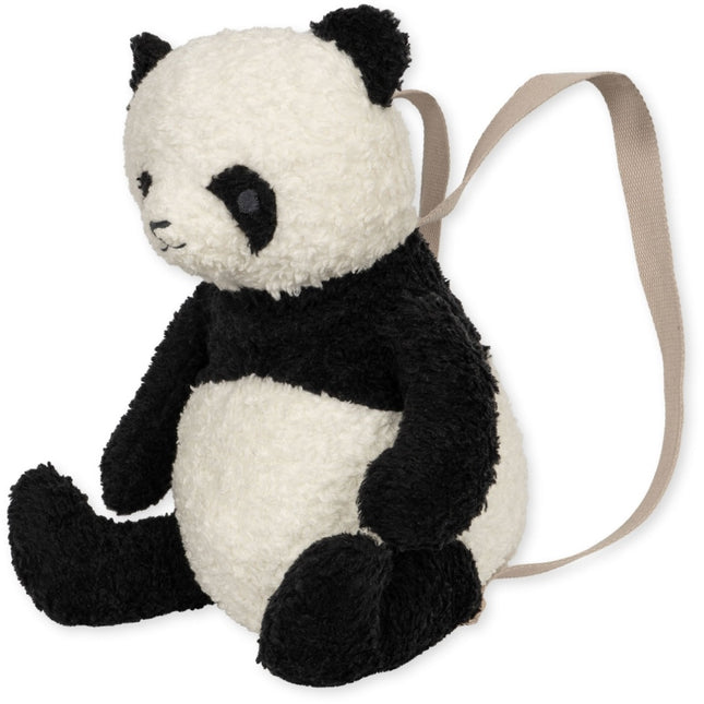 Mochila Konges Slojd Teddy Panda Blanco roto