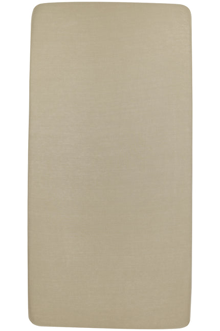 Meyco Sábana Ajustable Jersey Box Colchón 75X95cm Topo