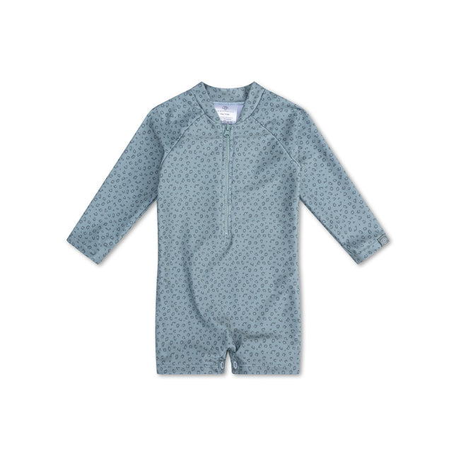 Traje de baño Essentials Niño Pantalón de rayas de leopardo verde