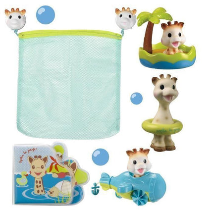 Juguetes de baño Sophie la Jirafa Set de baño de lujo 2pcs