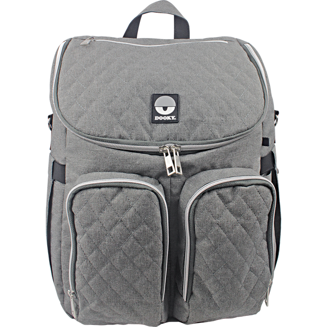 Bolso Cambiador Dooky Gris Melange