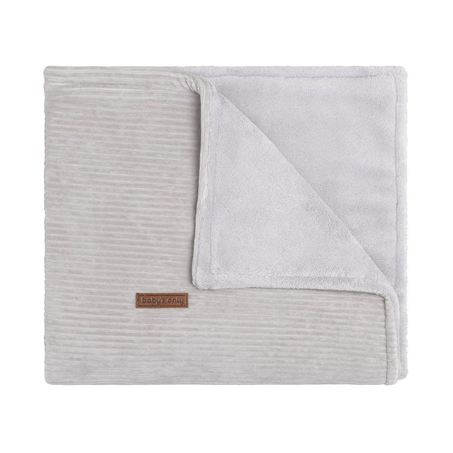 Manta para somier Baby's Only Teddy Sense Pebble Grey