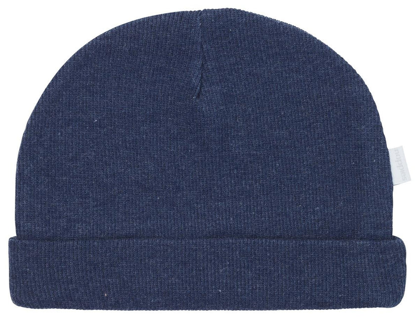 Gorro para bebé Noppies Nevel Navy Melange