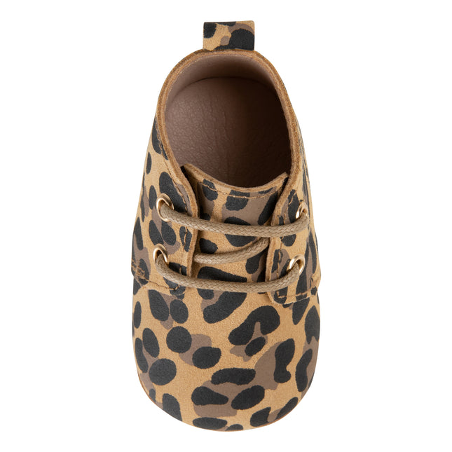 Zapatos de bebé con cordones Leopardo