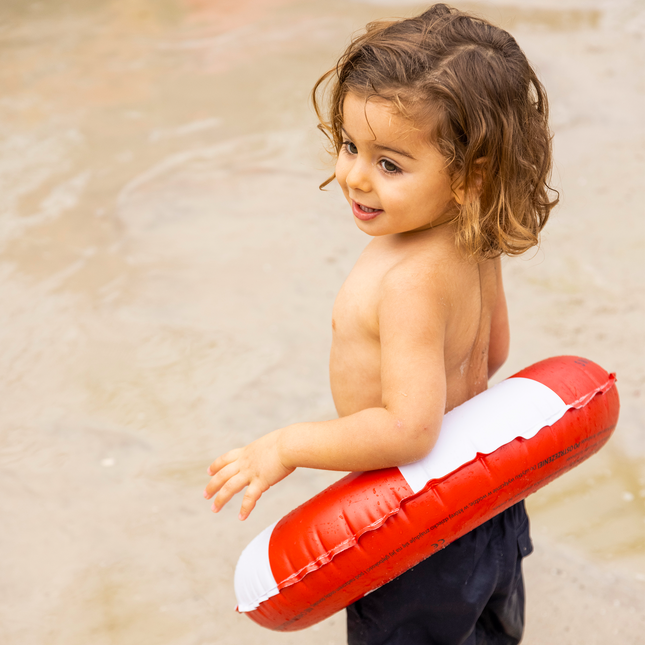 Swim Essentials Banda de Natación Salvavidas Infantil Rojo Blanco 55Cm