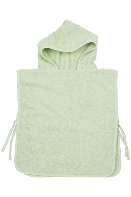 Meyco Bathponcho 1-3 Años Basic Rizo Suave Verde