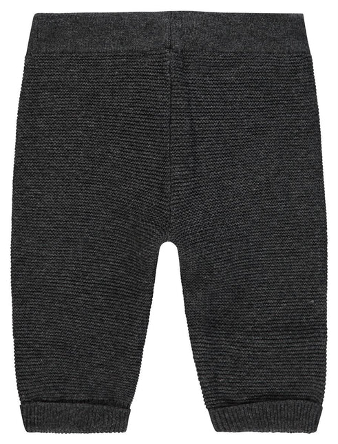 Noppies Pantalón Bebé Punto Reg Lux Gris Oscuro Melange