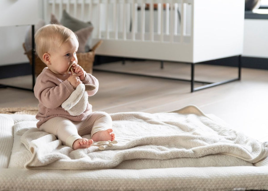 Manta para somier sólo para bebés Acogedor lino cálido