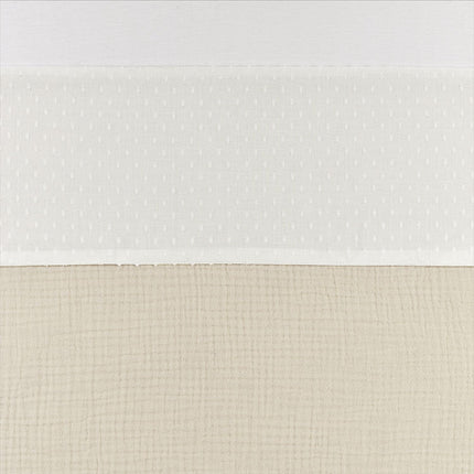 Meyco Toalla de cuna Plume Blanco hueso 75X100cm