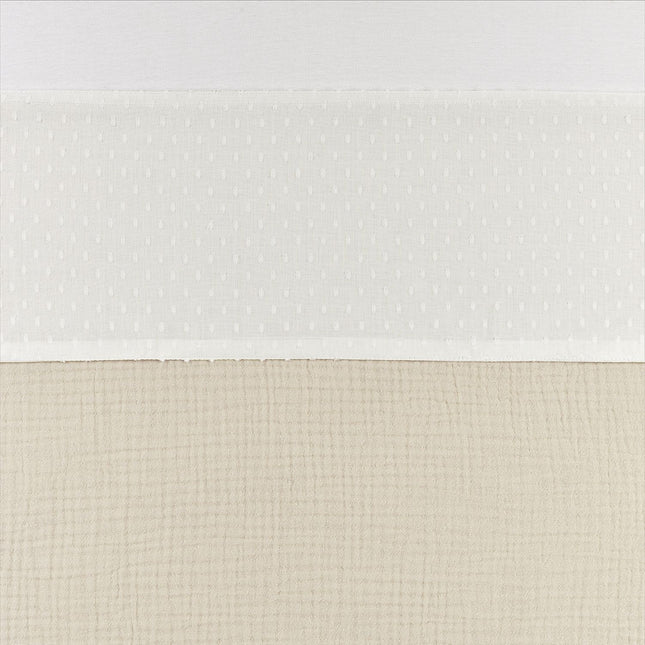 Meyco Toalla de cuna Plume Blanco hueso 75X100cm