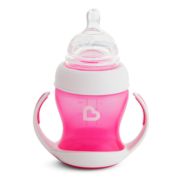 Vaso infantil Munchkin Transición Suave Rosa