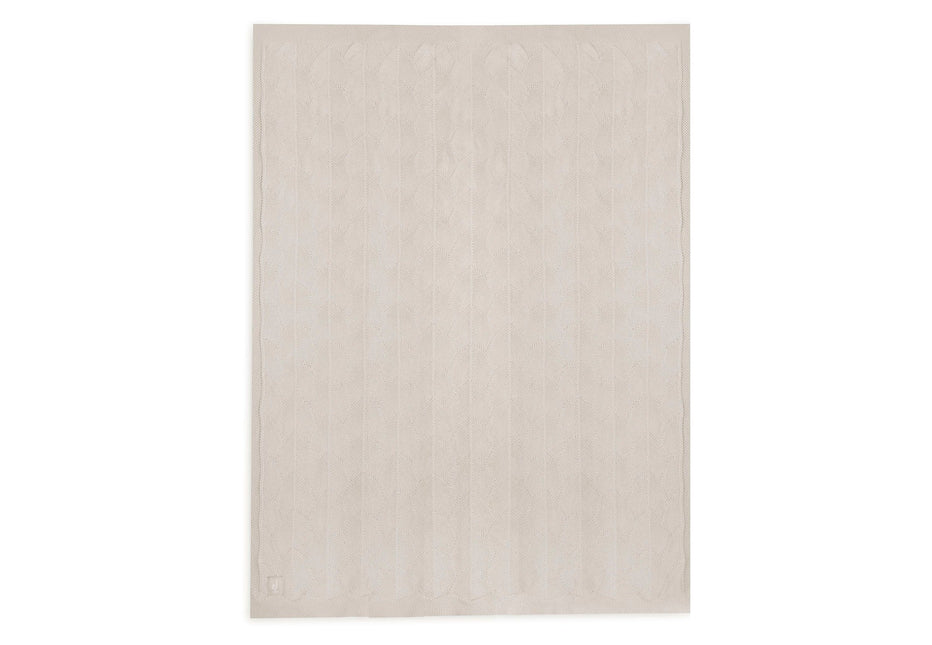 Manta de cama Jollein Shell Knit Nougat 100x150cm