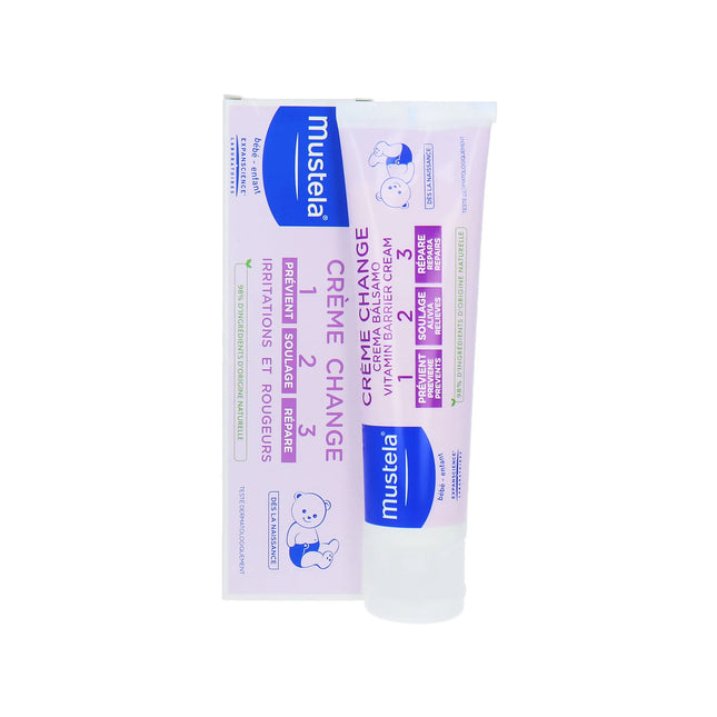 Mustela Babycream Para el Cambio de Pañal 1-2-3 100ml