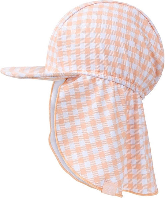 Swim Essentials Gorro Solar Baby Uv Naranja Albaricoque Protección Cuello