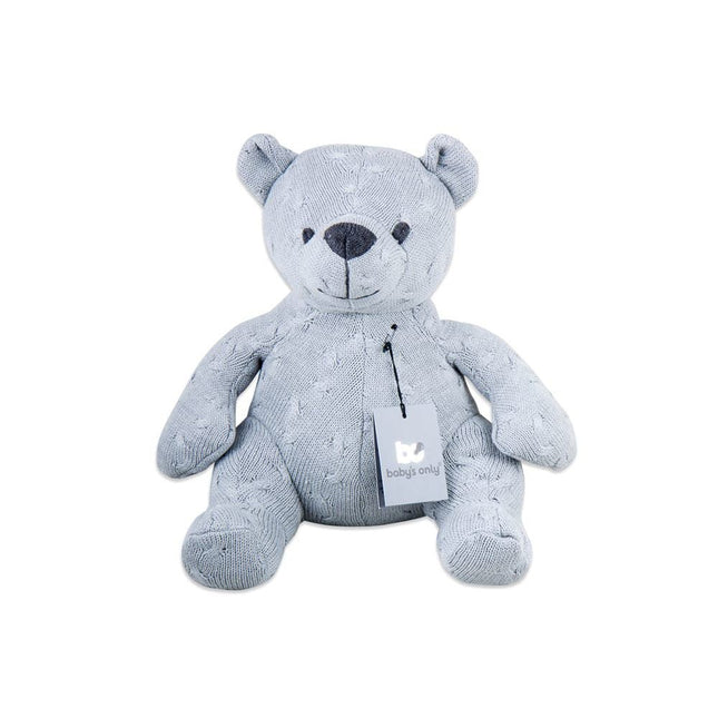 Osito de peluche Baby's Only Cable Gris 35cm