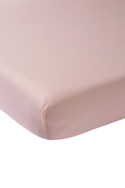 Meyco Sábana Ajustable Jersey Rosa Viejo 60x120cm