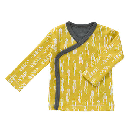 Fresk Wrap cardigan Havre Vintage Amarillo