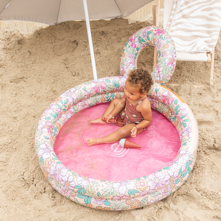 Swim Essentials Piscina Infantil Flores 1M