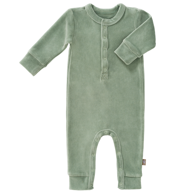 Fresk Pijama de bebé Velours Verde Bosque